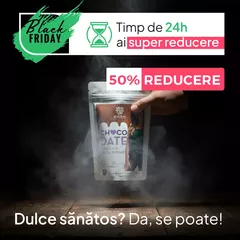 Choco Date - Ciocolată Caldă Instant, din Ingrediente Organice, Cremoasă, cu Gust Intens de Curmale, ECO, 125g | Golden Flavours