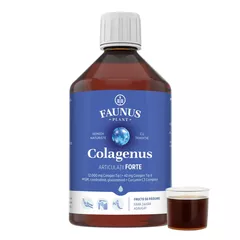 Colagenus - Colagen Lichid Hidrolizat - Articulații Forte - 12.000mg Colagen Tip 1 și 40mg Colagen Tip 2, 500ml | Faunus Plant