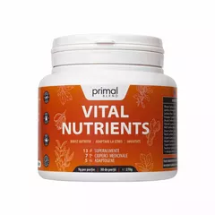Vital Nutrients - Mix de superalimente, ciuperci medicinale și plante adaptogene, 270g | Primal Blend