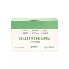 Glutathione Lipozomal, 300mg, 30 plicuri | Liporom