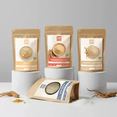 Pachet Vitalitate PLUS - Maca, Ashwagandha, Ginseng Siberian + CADOU | Rawboost