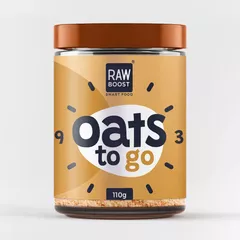 Oats To Go - Coconut Flakes - Mix cu Fulgi de Ovăz și Fulgi de Cocos, 110g | Rawboost