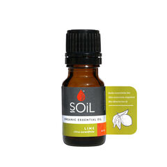 Ulei Esential Lime (Lamaie Verde) 100% Organic ECOCERT, 10ml | SOiL 
