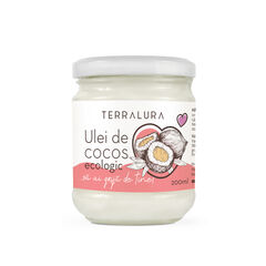 Ulei de Cocos Ecologic ”Iubește să ai grijă de tine”, 200 ml | Terralura