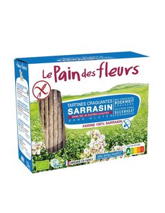 Turte Crocante cu Hrișcă Fără Sare, Zahăr, Fără Gluten, 150g | Le Pain des Fleurs