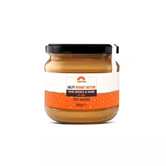 Peanut Butter Salty – Cremă Crocantă de Arahide cu Sare, 100% naturală, 360g | Sunday bites