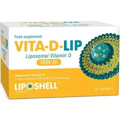 VITA-D-LIP Vitamina D Lipozomală 4000 IU plicuri | Liposhell