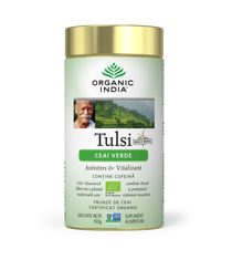 Ceai Verde Tulsi, Antistres & Vitalizant 100g | Organic India