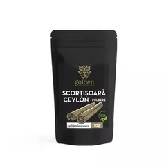Scorțișoară Ceylon pulbere 100% naturală, 70g | Golden Flavours 
