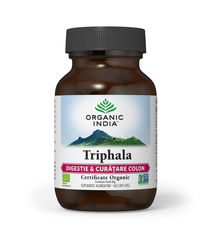 Triphala Digestie & Curatare Colon 60 cps | Organic India