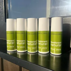 Pachet VEDETĂ Deodorant natural roll-on Aloe Vera 4+1 CADOU | Terralura