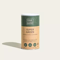 SUPER GREEN - Porția Zinică de Verdețuri - Mixuri de Super Alimente Organice, 150g | Your Super